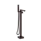 ZNTS Freestanding Bathtub Faucet with Hand Shower W1533125019