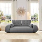 Human Dog Bed, Lazy Sofa Couch, 78.7" Multi-Functional Foldable Sofa Bed, 3-in-1 Teddy Fabric W1885P277277