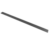 Cutting Edge Bucket Hardened Unpainted 30MnB Silver Fits for Skid Steer Loader 72"x4"x1/2" 66742630