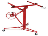 16FT Drywall Lifter Panel Hoist Dry Wall Rolling Caster Lifter Construction Tool 150LB Heavy Duty 15476802