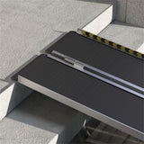 ZNTS 8FT Foldable Threshold Ramp with Non-Slip Surface,Wheelchair Ramp,Aluminum Handicap Ramp 60349760