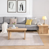 47.24*23.62 inch and 35.43*31.49 inch Rectangle Wood Detachable Coffee Table, Single L Shape W2317P233130