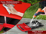 3 Compartment Roll Out Nesting Box with Plastic Basket, Egg Nest Box Laying Box Hens 71151956