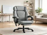 Massage Office Chair, 400lbs Capacity Desk Chair with Heat, Adjustable Headrest, Reclining & 72886249