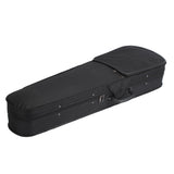 ZNTS New 4/4 Acoustic Violin Case Bow Rosin Dark Blue 05020187