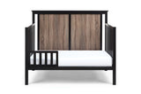 Connelly 4-in-1 Convertible Crib Black/Vintage Walnut B022P204864