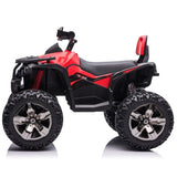 ZNTS Kids ATV 4 Wheeler, 24V Kids Ride on Toy for Big Kid w/Bluetooth, 800W Motor,red W2058P203110