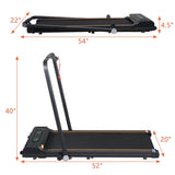 ZNTS 0.75HP Single Function Electric Treadmill 94278007