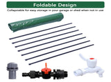100 Gallon Folding Rain Barrel Water Collector Green 89156188