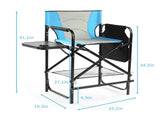 26" Tall Directors with Footrest, 4Portable Bar Height Folding Camping 93232589