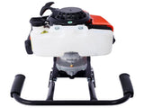 2.7HP Post Hole Digger 63cc two person handle Gas-Powered 2-Stroke Auger Digging Drill Shaft Size W465109919