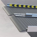 ZNTS 10FT Foldable Threshold Ramp with Non-Slip Surface,Wheelchair Ramp,Aluminum Handicap Ramp 81562062