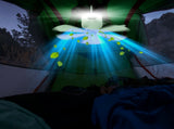 2 In 1 Portable Camping Fan with LED Lantern 8000mAh Battery Powered Tent Fan with Carabiner Digital 22253293