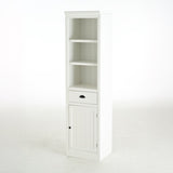 75'' Tall Display Shelf with Cabinet, Retro Style cabinet for Hallways Living Room, Kitchen, Home, N845P281102W