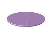 Lightweight Foldable Pole Dance Mat, 2" T x 5' W Pole Crash Mat for Home Use, Light Purple 05840960