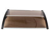 HT-100 x 96cm Household Application Door & Window Rain Cover Eaves Brown Board & 27539880