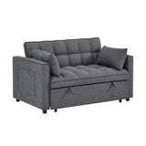 Sienna Tufted Convertible Sleeper Sofa with Chaise B343P356872
