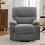 Recliner chair,360 degree rotating swing single sofa chair, equipped with soft cushion and backrest, W1521P265833