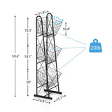 3-Tier Kitchen Storage Basket Organizer, Freestanding Metal Wire Rack for Fruit, Vegetables, and W2167P214934