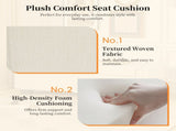 50" Ottoman Bench in Textured Fabric, Rectangular Design with Hinged Lid for Seating, Footrest, and 74862.00WHTTEX