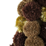 8.7x8.7x31.5" Tall Tree Christmas Table Decor, Coffee Multi W2078P256556