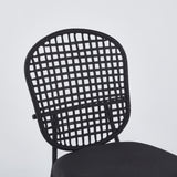 BLACK sennit chair,set of 4,dining chair,coffee chair W234P196521