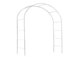 Metal Garden Arch Trellis, Adjustable Arbor Trellis, White 96849700