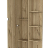 Los Angeles Linen Cabinet, Five Shelves, One Cabinet, Divisions B128P148932