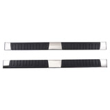 Black Side Running Board fit for Chevy Silverado 1500 Double Cab 1999-13 500LBS 37464838