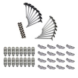 16x Intake Exhaust Rocker Arms Lifters16x Valves For VW Jetta Passat Audi 2.0 022109423D 06E109417P 55094720