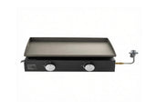 22.4" Commercial Countertop Gas Griddle, Heavy Duty Manual Flat Top with Non-Stick Plate & H-Shaped 37938080