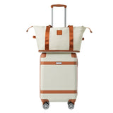 Hardshell Luggage Sets 3 Piece Carry-on Suitcase Double Spinner Wheels with TSA Lock, Weekender 37894741