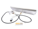 30x10-inch Fire Pit Pan Stainless Steel Fire Pit Burner Kit Rectangular Indoor or Outdoor 13082707