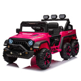 ZNTS 24V Ride On Large PickUp Truck car for Kids,ride On 4WD Toys with Remote Control,Parents Can Assist W1396134563