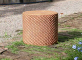 Evie Outdoor Patio Round MGO Side Table, Brown N775P300877B