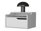 Florence Floating Nightstand with Drawer and Dual-Shelf Display B128P148710
