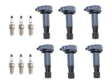 6PCS Ignition Coils Iridium Spark Plugs fit for Acura RDX RLX TLX 2014-19 V6 3.5L 48068344