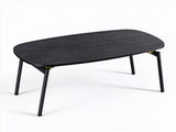 Folding Coffee Table No Assembly Required, 31.5" x 15.7" x 17.7", Melamine 39207104