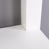 White Bathroom Floor-standing Storage Table with a Drawer 29200245