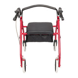 ZNTS Iron Walker with Wheels Black & Red 48381029