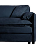 Oversized 41.73" Sofa Chair, Modern Upholstered Armchair with 1 Toss Pillow, Modular Sectional Sofa W3163P269205