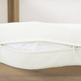 Outdoor Acacia Wood Patio Club Chair, Textilene Patio Furniture,Waterproof Thick Cushion Deep WF532233BGE