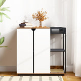 Litter Box Enclosure for 2 Cats.Cat Litter Box Furniture,Enclosed Cat Litter Boxes,Cat Furniture W1687P170692