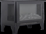 15 inch Freestanding Electric Fireplace Stove heater with 3D Flame effect W1769P205859
