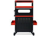 4 LEVEL MULTI PURPOSE TROLLEY FOR DIAGNOSTICS-BLACKRED W1102P218359