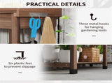 Garden Work BenchOpen Shelf Storage 96541724