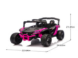 24V Kids ride on UTV W/ 2.4G PC,80W*2,Four-wheel suspension, Anti-Collision bar, High Chassis and W1578P342131