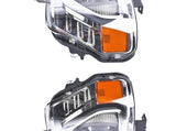 Pair Left & Right HID/Xenon Chrome Headlight Replacement for 2013-2014 Ford F150 FO2518120 80445071