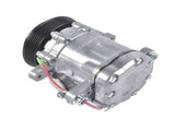 A/C Compressor with 6-Groove Pulley Replacement for Sanden SD7 Style Serpentine Belt Mini HC5005C 83040301