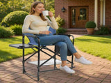26" Tall Directors with Footrest, 4Portable Bar Height Folding Camping 77842307